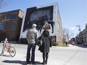 Between the bakeries and other tasty stops, there are plenty of murals to take in. (Christinne Muschi / MONTREAL GAZETTE)