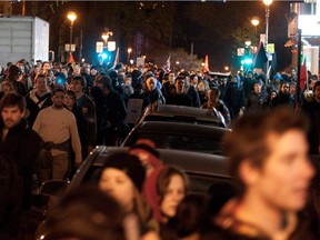 In 2012, student protests fighting impending tuition hikes were a regular occurrence on St-Denis St.