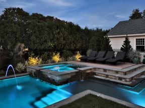 Backyard pools are extremely popular in Quebec, where we wait all year for summer.