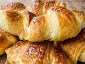 croissants from a Montreal bakery