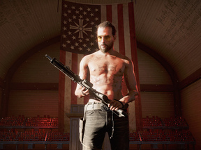 Joseph Seed, known to his followers as the Father, leads a doomsday cult that has taken over an entire county in Montana in Ubisoft's Far Cry 5.