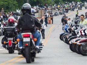 Fifty-four motorcyclists were killed in 2016, when 180,000 motorcycles were registered in Quebec.