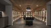 The wine cellar at YUL includes 22 private rooms.