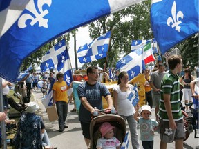 St. Jean Baptiste celebrations are underway at Parc des Cedres in Aylmer on June 24, 2007.