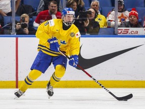 The 2018 NHL draft prize is 6-foot-2, 185-pound defenceman Rasmus Dahlin, who is playing in the Swedish Elite League as a 17-year-old.