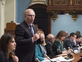 Parti Québécois leader Jean-François Lisée touched off a storm when he suggested a fence be installed to deter asylum seekers. THE CANADIAN PRESS/Jacques Boissinot