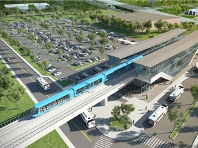 The Réseau express métropolitain electric train is to connect downtown Montreal and the South Shore, the West Island, Trudeau Airport and Deux Montagnes.