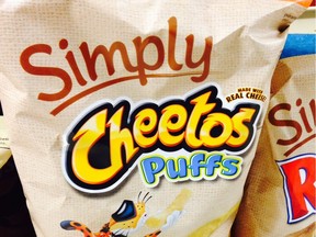A bag of Cheetos.