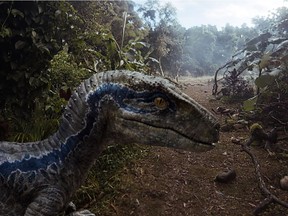 Image from Jurassic World: Blue, new virtual reality project created by Felix and Paul Studios, Universal Pictures and Facebook's Oculus. Courtesy of Felix and Paul Studios.