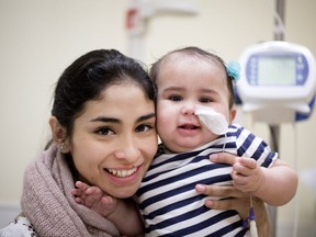 Florence Corleto wasn't allowed to fly home to El Salvador because her baby was ready to born — and that might have saved Baby Florencita's life.