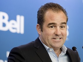 Montreal Canadiens president Geoff Molson speaks at a news conference in Montreal on Thursday, May 17, 2018.