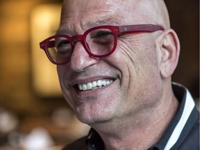 “If it ain’t broke, don’t fix it. This festival ain’t broke," new boss Howie Mandel said about Just for Laughs/Juste pour rire at Moishes in Montreal. "But I think I’m going to soup it up.” (Dave Sidaway / MONTREAL GAZETTE)