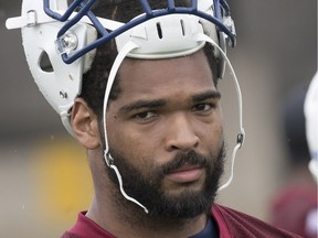 "I'm focused on the small things and the big things will take care of themselves," Alouettes rookie Woody Baron says.