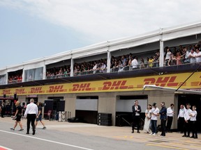 Some elements of the garage and VIP paddock structure will be demolished right after this year's race.