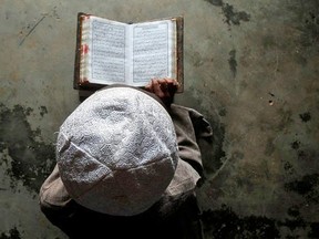 Learning to read the Quran at a school in India during Ramadan last year.