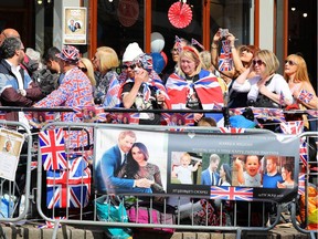 General view of Windsor, Berkshire, the day before the wedding of Prince Harry and Meghan Markle. Featuring: atmosphere Where: Windsor, Berkshire, United Kingdom When: 18 May 2018 Credit: Dutch Press Photo/WENN.com