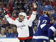 Alex Ovechkin and the Washington Capitals but the Tampa Bay Lightning back on their heels with a dominant Game 1 victory in the Eastern Conference final.