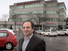 Vince Trevisonno, pictured, is overseeing the $20 million expansion of the Brunswick Medical Centre.