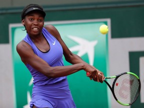 Montreal's Françoise Abanda is now the top-ranked female Canadian tennis player, having reach No. 128 on the WTA rankings.