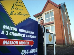 “The future is here since Montreal gets its largest property tax revenue here with residential development,” Montreal Mayor Pierre Bourque said as he stood with developers in R.D.P. to inaugurate the 215-unit project, Les Cours Baillargeon, on a snowless December day in 1996.