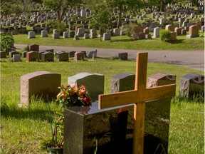 The cemetery has a 10 kilometre per hour speed limit.