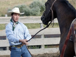 “I was home a week and I couldn’t take it anymore; I had to ride again," says Brady Jandreau, who plays himself in The Rider. (Sony Pictures Classics via AP)