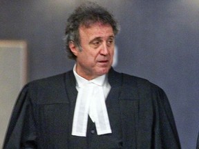 Lawyer Loris Cavaliere at the Palais de Justice in Montreal in 2012.