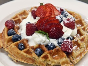 If you must have waffles, have them at home.