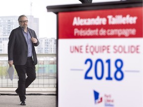 Quebec Liberal party campaign chief Alexandre Taillefer has questioned the impartiality of Quebecor's journalists.
