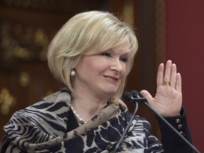 Quebec Tourism Minister, seen in January 2016, announced Monday that she is leaving politics.