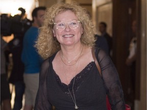 The halls of the Quebec legislature were buzzing Tuesday over the surprise defection of former Liberal cabinet minister Marguerite Blais, seen in a 2015 file photo, who now will run for the CAQ in the Laurentian riding of Prévost.