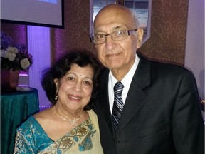 Suresh Karnick and his wife, Nandini Karnick.