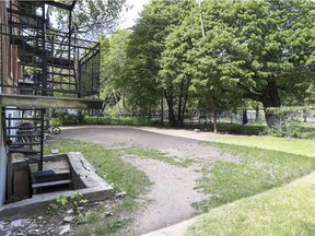 From mid-2015 to 2017, Montreal police were called to the site they've dubbed “Mama’s Backyard” — between a private apartment complex and Nelson Mandela Park — more than 160 times.