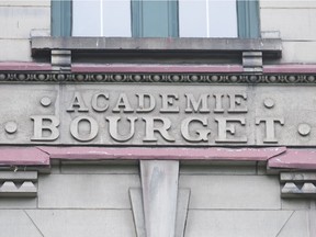 The old Bourget Academy building on Mongagne will be the site of one of two brand new public schools to be built in the thriving Peter-McGill district of Ville-Marie borough. (Graham Hughes/Montreal Gazette)