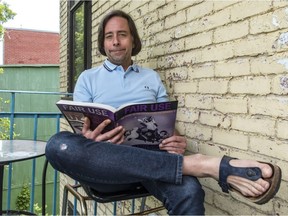 Steven Balogh, pictured at his apartment in Montreal, has listed his apartment on Airbnb and has had both good and bad experiences.