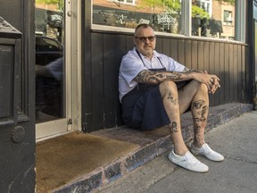 David McMillan of Joe Beef in Montreal, on Monday, June 11, 2018.