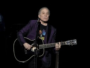 Paul Simon performs in Montreal on Wednesday June 13, 2018.