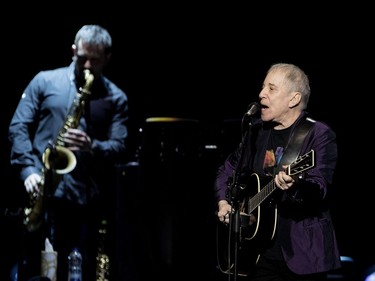 Paul Simon performs in Montreal on Wednesday June 13, 2018.