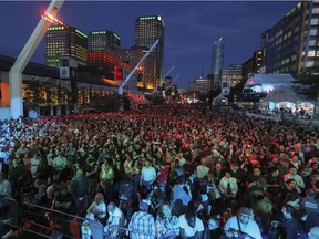 Place des Festivals was packed for Sharon Jones and the Dap-Kings' performance in 2016, as it always is for the Montreal jazz fest's free blowouts. The festival's outdoor site was custom-made to accommodate huge crowds while remaining comfortable, and without losing its character.