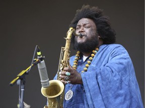 Saturday at the Montreal International Jazz Festival: Kamasi Washington, seen here performing June 23 in Pasadena, Calif.