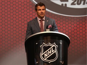 PHILADELPHIA, PA - JUNE 27:  General manager Marc Bergevin of the Montreal Canadiens attends the 2014 NHL Entry Draft at Wells Fargo Center on June 27, 2014 in Philadelphia, Pennsylvania.