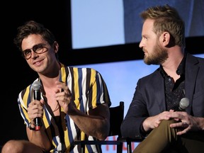 Antoni Porowski, left, with Queer Eye co-star Bobby Berk: poutine and bagels tops in Montreal.