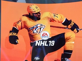 P.K. Subban of the Nashville Predators will be on the cover of EA Sports NHL 19 video game.