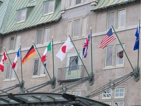 World's leaders are meeting 150-kilometres east of Quebec City in La Malbaie, but the G7 summit's main media centre will be in Quebec City.