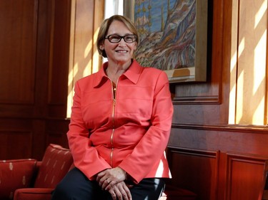 McGill principal Suzanne Fortier.