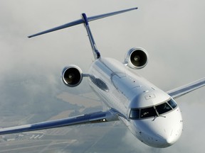 Bombardier Inc's CRJ900 regional jet.