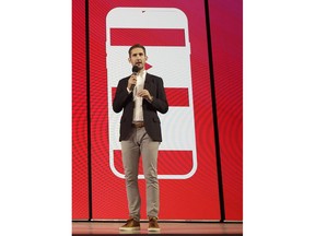 In this Tuesday, June 19, 2018, photo Kevin Systrom, CEO and co-founder of Instagram, prepares for Wednesday's announcement about IGTV in San Francisco. Facebook's Instagram app is loosening its restraints on video with a new channel that will attempt to lure younger viewers away from Google's YouTube and pave the way to sell more advertising.