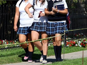 The hot-button issue this spring is not what clothes students are wearing to school, but what they are wearing (or not wearing) under their clothes.