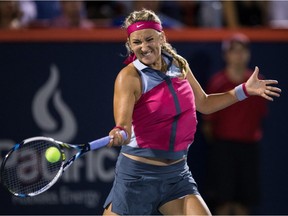 Victoria Azarenka has reached the Rogers Cup semifinals three times, twice in Montreal.