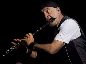 “Very often we arrive in a city just in time to do nothing more than set up the show,” says Ian Anderson, pictured at Théâtre St-Denis in 2010. “However, I do like to find that a day off tends to be in Montreal.”